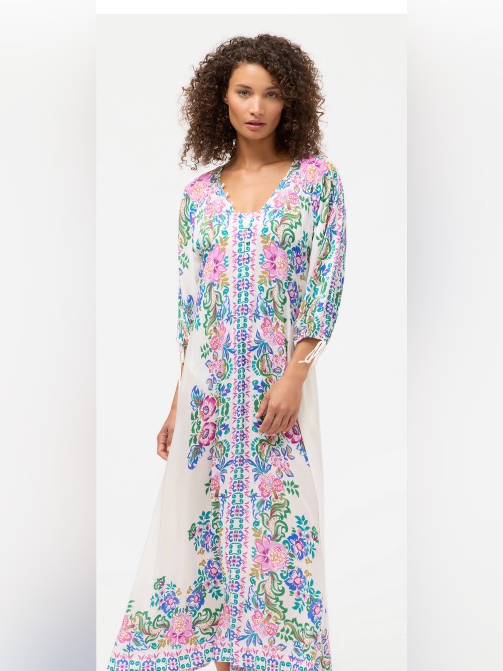 Johnny Was White Amelia Maxi Dress NWT